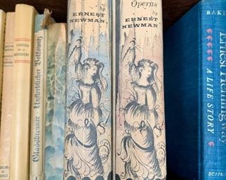 $20 pair - 17 Famous Operas (First Edition, 1954)  and More Stories of Famous Operas (1963) ; by Ernest Newman
