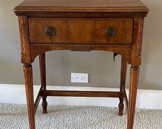 Sewing Machine Cabinet / Table with Free Westinghouse Sewing Machine Inside