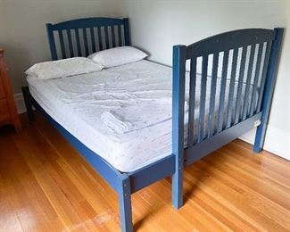 Blue Bunk Bed (bottom full-size bottom half shown here)