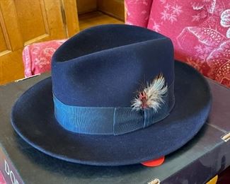 Dobbs Savoy Fedora Hat with Box