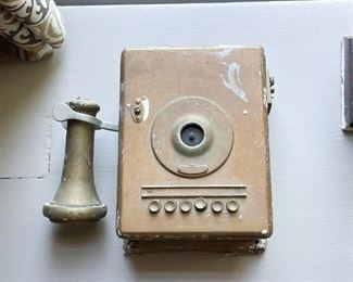 Old Telephone Parts