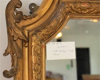 Mid 19th Century French mirror. 