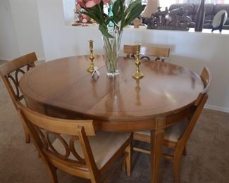 dining table and chairs