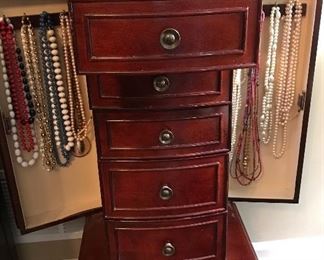 Several Drawers of Costume Jewelry