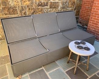 Crate & Barrel Double Chaise Lounge w/cushions