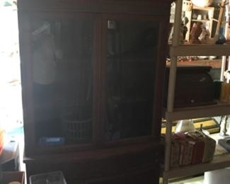 Small display cabinet - good condition