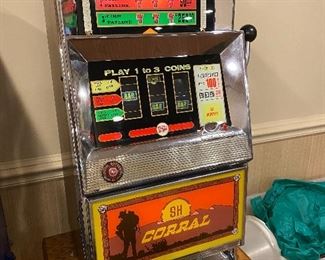 Corral slot machine