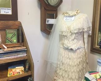 Antique wedding dress