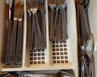 Interpur Japan "Florenz" stainless flatware, 71 pcs