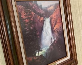 Dalhart WINDBERG "Thundering Splendor" "SPECIAL EDITION" measures approx. 20 by 24" in frame, excellent