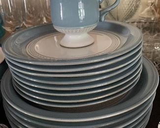 Denby Langley Castile Blue Stoneware, exc. condition