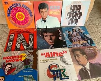 Vintage LPs in archival condition