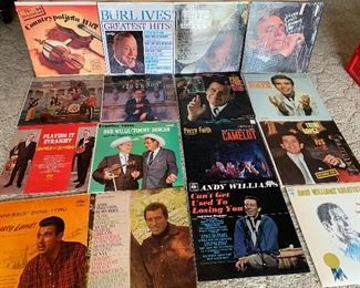 Vintage LPs in archival condition