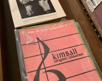 "The Swinger" goes with Kimball organ and bench