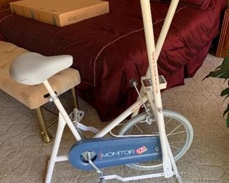 Roadmaster stationary bicycle with weighted flywheel "Monitor 420"