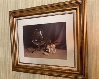 Dalhart Windberg "Opalescent Images" MEASURES APPROX 23 BY 27" in frame, excellent