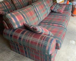 Rowe sofa and loveseat in excellent condition, made in USA