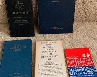 Army related books