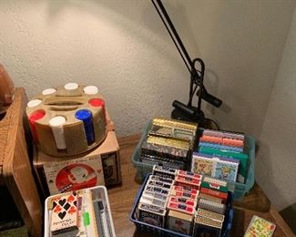 Playing cards, poker and bridge accessories