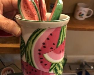 Watermelon kitchen holder