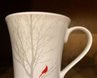 China Cup with Red Cardinal