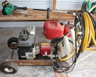 Pressure Washer and Weed Wacker