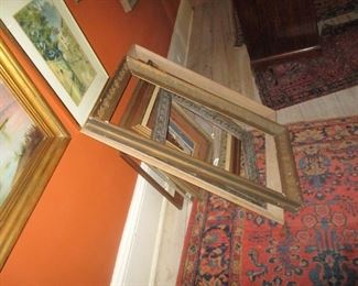 Large group of old frames to be sold separately