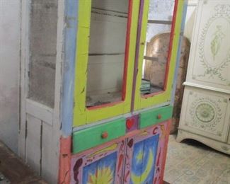 Shabby Chic kitchen cabinet (made of CYRESS