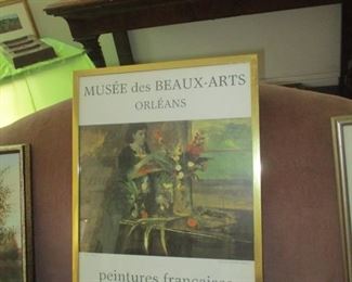 Musum poster from ORLEANS, France