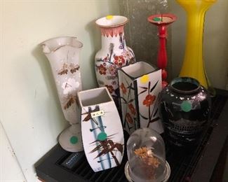 Various vases $3 to $5