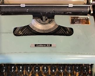 Olivetti Lettera 22 typewriter $350