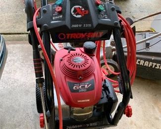 #49	Troy-bilt Pressure Washer 2500PSI  2.3 Max GPM  (honda motor)	 $225.00 

