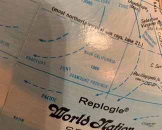 #61	World National Series Globe 	 $20.00 
