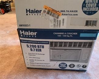 #69	Haier 5200 BTU Air Conditioner Window Unit (cools 100-150FT) - New in Box	 $75.00 
