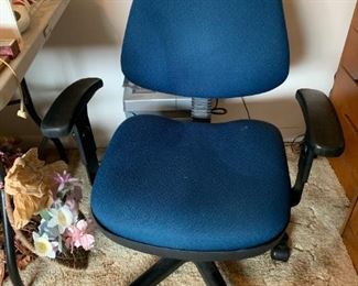 #73	Blue Desk Chair adjustable 	 $35.00 
