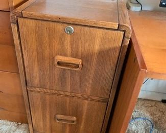 #74	2 drawer Letter File Cabinet 16x18x29	 $45.00 
