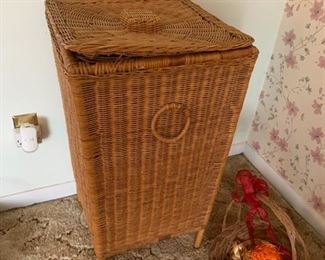 #84	wicker Hamper 17sq x 31	 $20.00 
