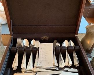 #102	"oneida"  Proposal Flat Ware" in Box	 $70.00 
