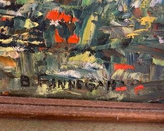 #108	Acrylic Painting of Waterfall 21x27 - B. Fanneqa	 $40.00 
