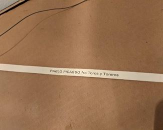 Pablo Picasso - fra Toros y Tóreros - Reproductions by Minerva Reproductions - Copenhagen - Paris 1967