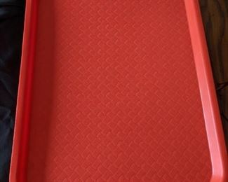Orange cafeteria trays by LeBeau Products - 5719