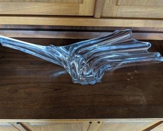 Vannes Crystal "Wave" bowl