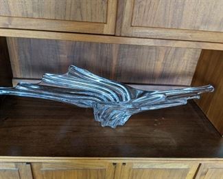 Vannes Crystal "Wave" bowl