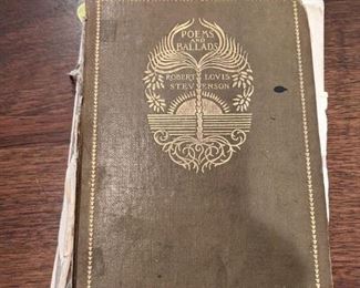 Poems and Ballads - Robert Lewis Stevenson - Copyright date, 1895, 1896