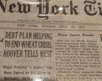 The New York Time - Late Edition - Sunday, July 19, 1931