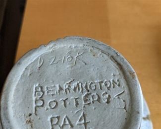 Bennington Potters - Vermont - Three Sides of Man - Abelone dish