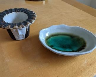 Bennington Potters - Vermont - Three Sides of Man - Abelone dish