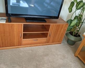 Contemporary media cabinet
