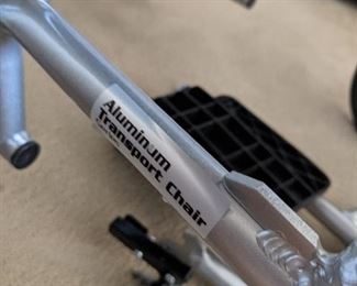 Transport wheelchair