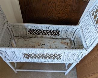 All Weather Wicker plant stand